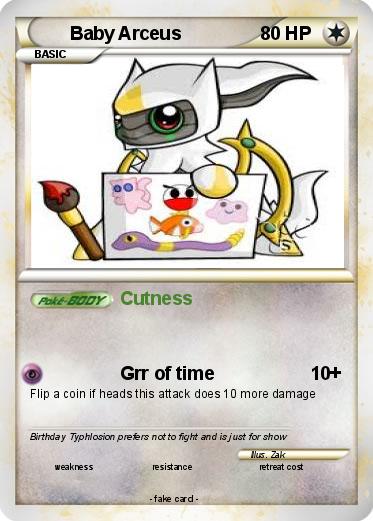 Pokemon Baby Arceus