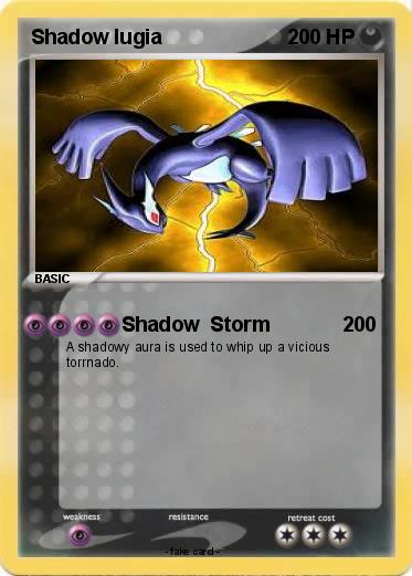 Pokemon Shadow lugia