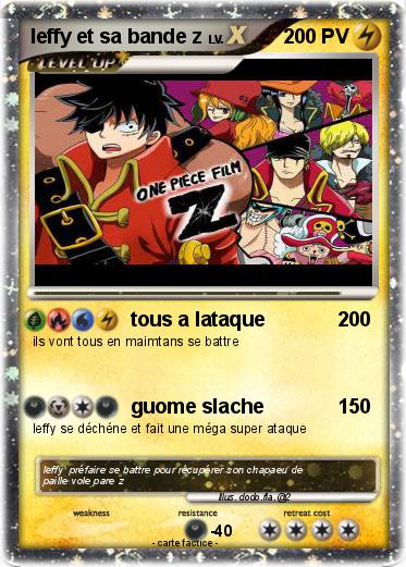 Pokemon leffy et sa bande z