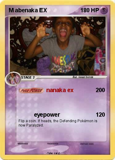 Pokemon M abenaka EX