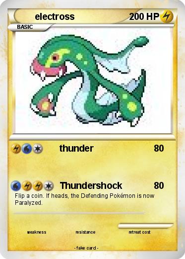 Pokemon electross