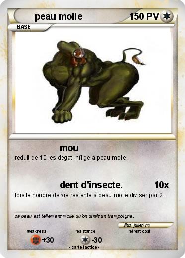 Pokemon peau molle