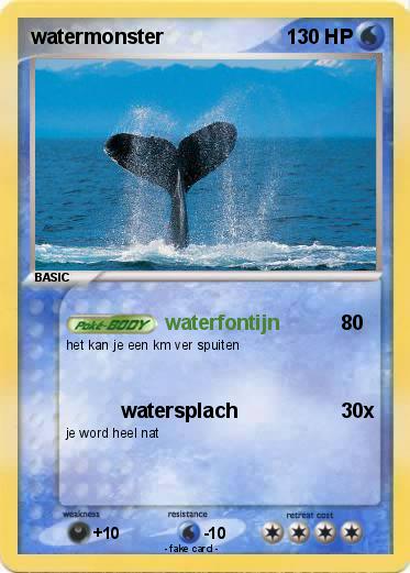Pokemon watermonster