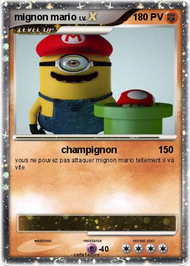 Pokemon mignon mario