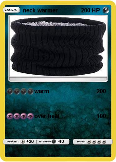 Pokemon neck warmer