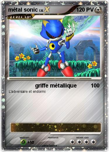 Pokemon métal sonic