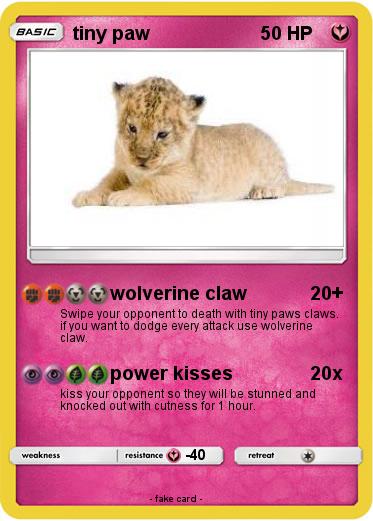 Pokemon tiny paw