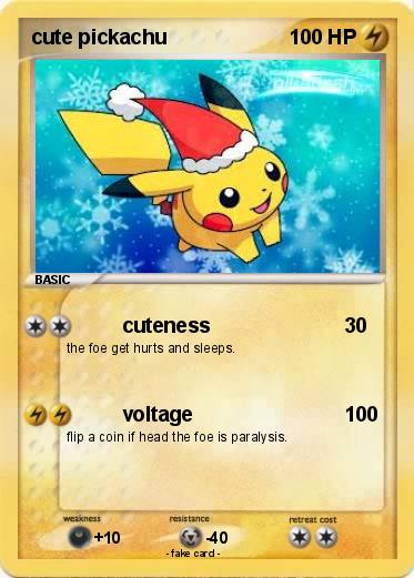 Pokemon cute pickachu