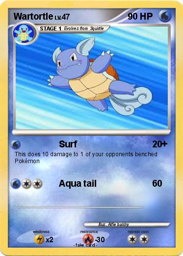 Pokemon Wartortle