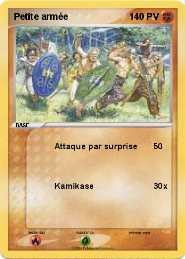 Pokemon Petite armée