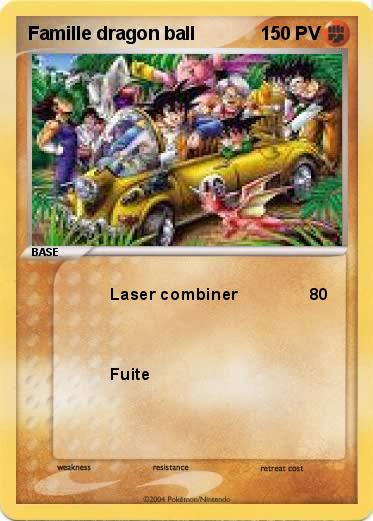 Pokemon Famille dragon ball