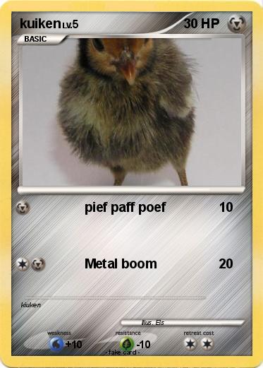 Pokemon kuiken