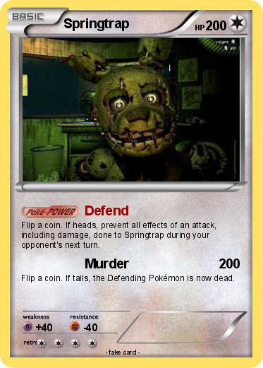 Pokemon Springtrap