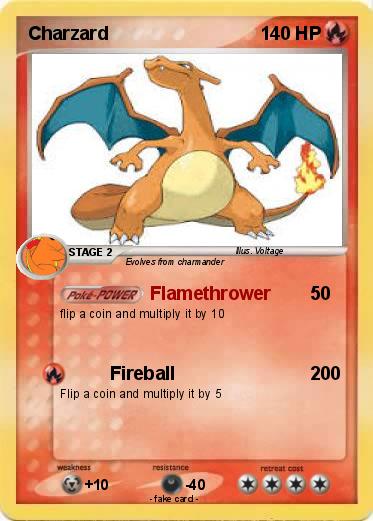 Pokemon Charzard