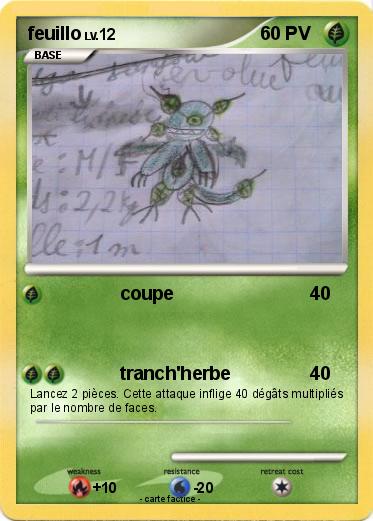 Pokemon feuillo