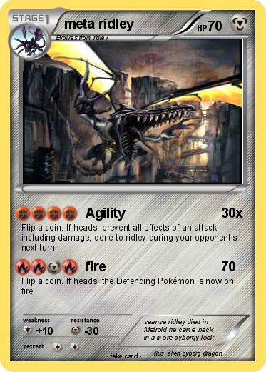 Pokemon meta ridley