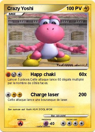 Pokemon Crazy Yoshi