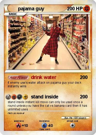 Pokemon pajama guy