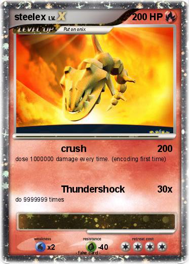 Pokemon steelex