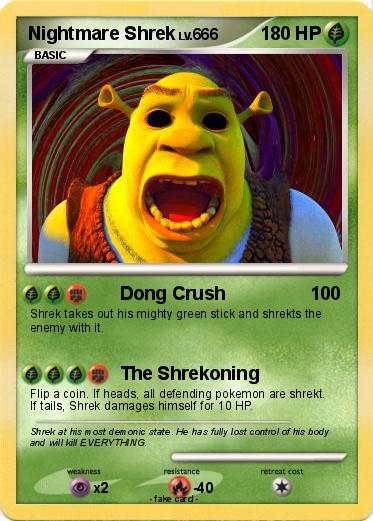 Pokemon Nightmare Shrek