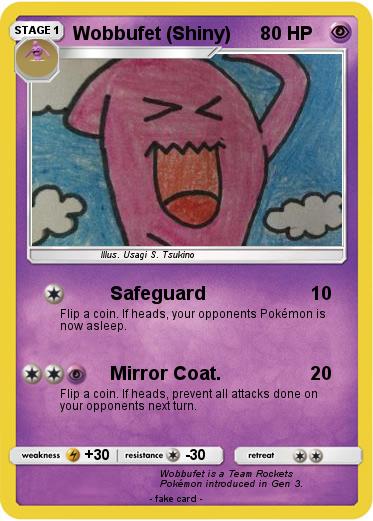 Pokemon Wobbufet (Shiny)