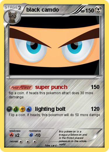 Pokemon black camdo