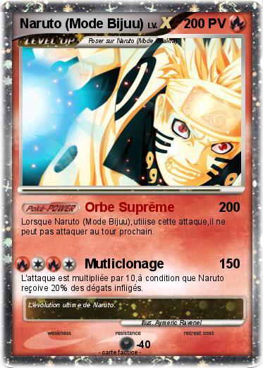 Pokemon Naruto (Mode Bijuu)