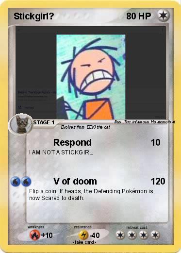Pokemon Stickgirl?