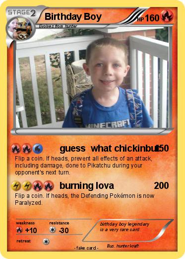 Pokemon Birthday Boy