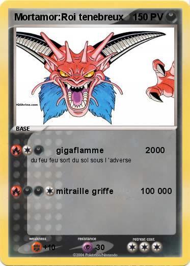 Pokemon Mortamor:Roi tenebreux