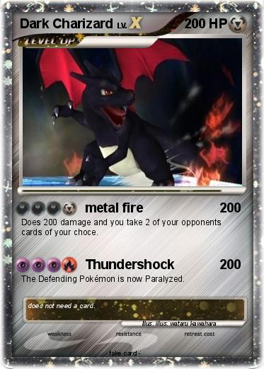 Pokemon Dark Charizard