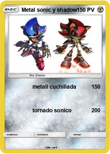 Pokemon Metal sonic y shadow