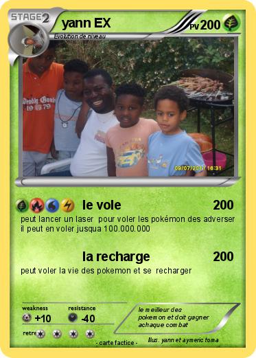 Pokemon yann EX