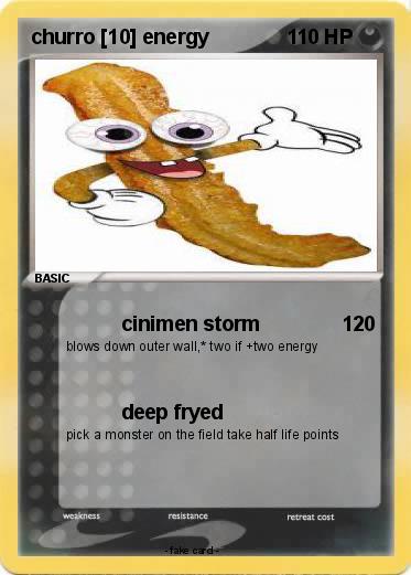Pokemon churro [10] energy