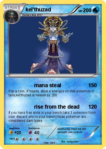 Pokemon kel'thuzad