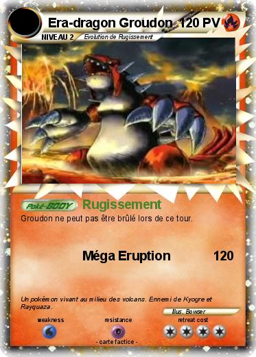 Pokemon Era-dragon Groudon