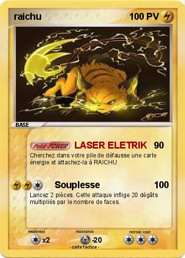 Pokemon raichu