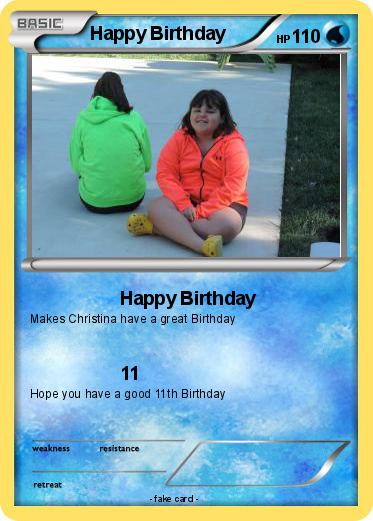 Pokemon Happy Birthday