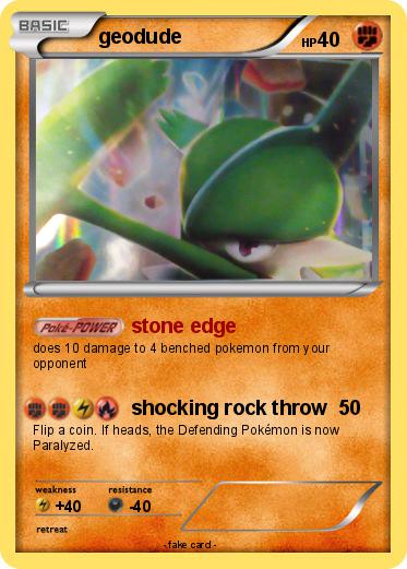 Pokemon geodude