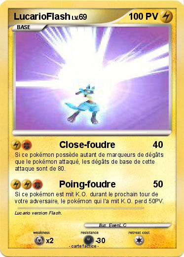 Pokemon LucarioFlash