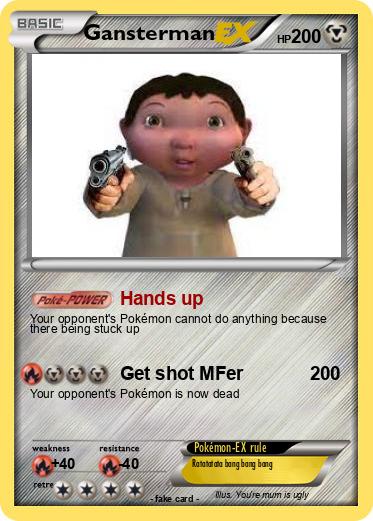 Pokemon Gansterman