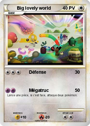Pokemon Big lovely world