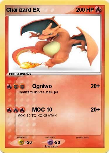 Pokemon Charizard EX