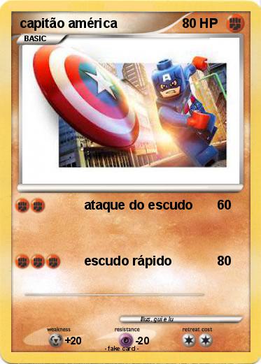 Pokemon capitão américa