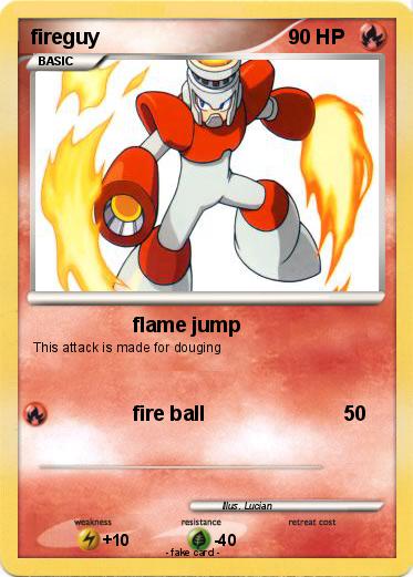 Pokemon fireguy