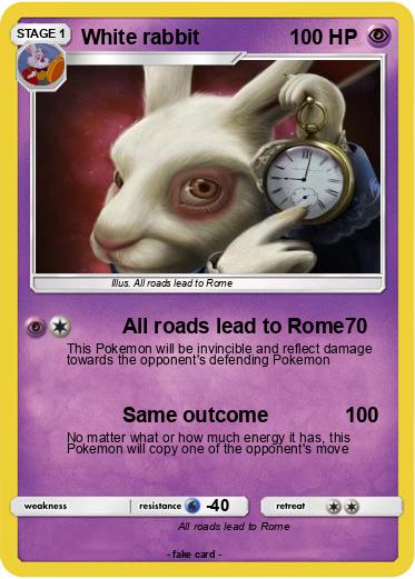 Pokemon White rabbit
