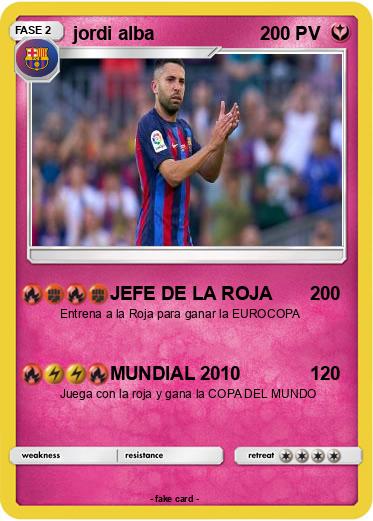Pokemon jordi alba