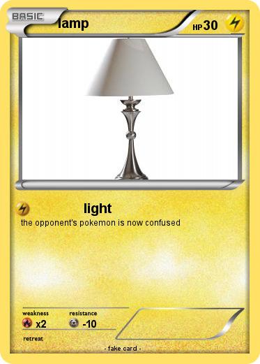 Pokemon lamp