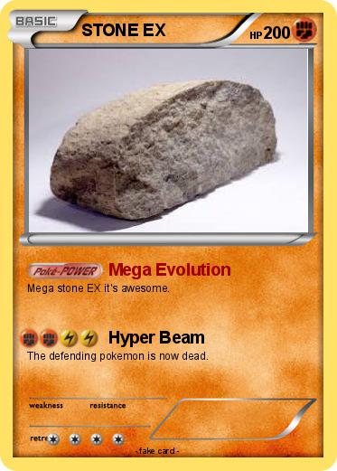 Pokemon STONE EX