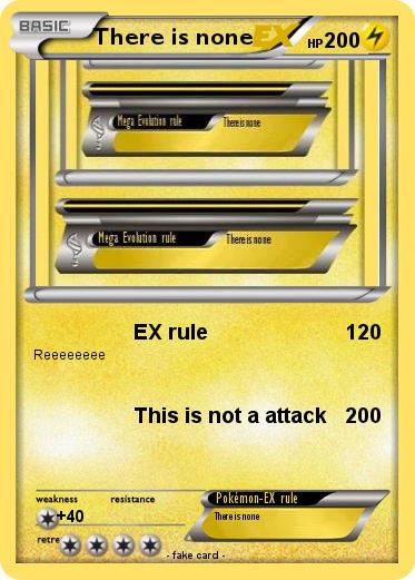 Pokemon There is none